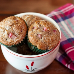 Rhubarb Muffins