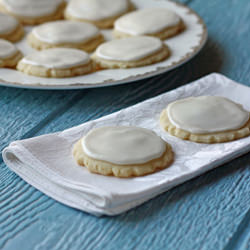 Iced Lemon Cookies