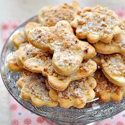 Shortbread Nut Cookies