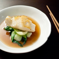 Sea Bass with Yuzu