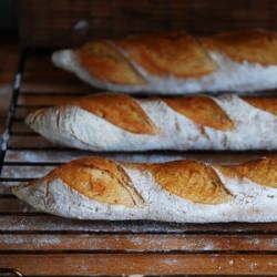 Baguette with “Old Bread”