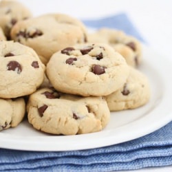 Cornstarch Chocolate Chip Cookies