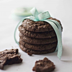 Chocolate and Banana Cookies