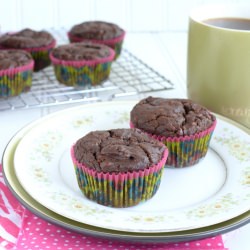 Chocolate Avocado Muffins