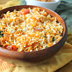 Carrot rice