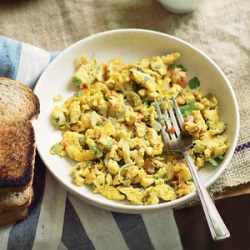 Masala Scrambled Eggs