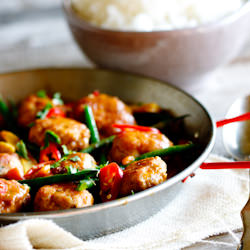 Thai Chicken Meatball Curry