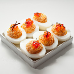 Triple Deviled Eggs