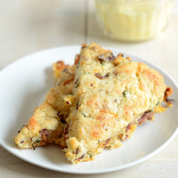 Bacon, Cheddar, & Chive Scones