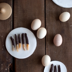 Chocolate Dipped Candied Orange