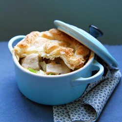 Chicken, Leek and Mushroom Pie