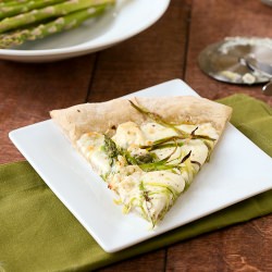 Shaved Asparagus Pizza