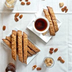 Brown Butter Maple Pecan Biscotti