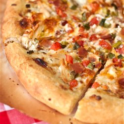 Chicken Bacon Ranch Pizza