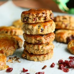 Soya Spelt Scones with Cranberry