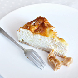 Toffee cheesecake