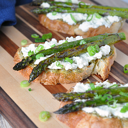 Asparagus with Ricotta