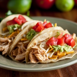 Shredded Chicken Tacos