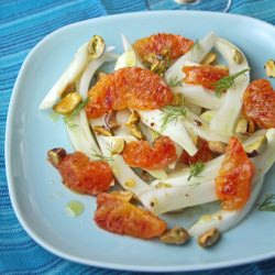 fennel  pistachio salad