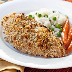 Maple-Pecan Crusted Chicken