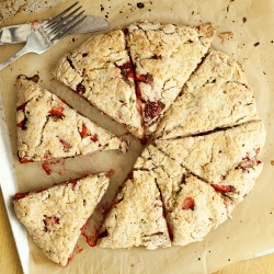 Strawberry Scones