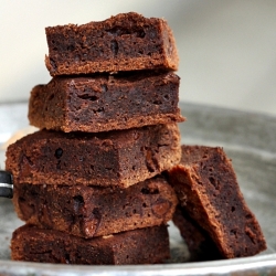 Double Chocolate Fudge Brownies