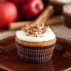 Applesauce Spice Cupcakes