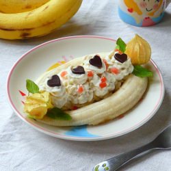 Healthy Banana Split