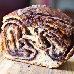 Yeasted Chocolate Coffee Cake