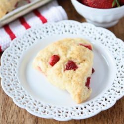 Strawberry Ricotta Scones