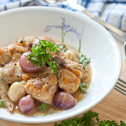 Chicken in Garlic and Shallots