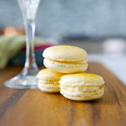 Real Pineapply Macarons