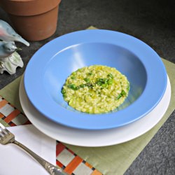 Fresh Spring Pea Risotto