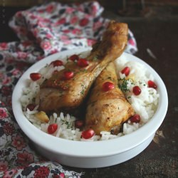 Pomegranate Roast Chicken With Pome