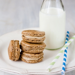 Mocha Macarons