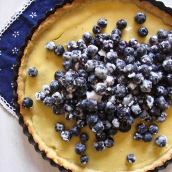 Pierre Herme Blueberry Tart