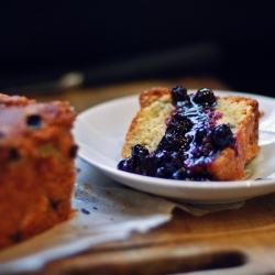 Double Blueberry Cake