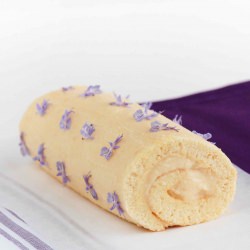 Roll with Rosemary Cream