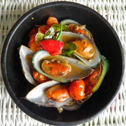 Mussels In Oyster Sauce