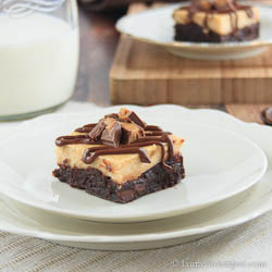 Peanut Butter Cheesecake Brownies