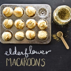 Elderflower Macaroons