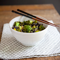 Rice and Ginger Broccoli