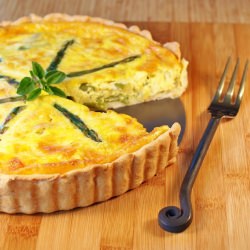 Asparagus Leek Quiche