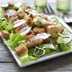 Chicken Caesar Salad Kebab