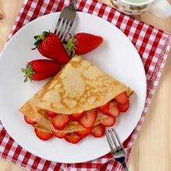 Wholemeal crepes