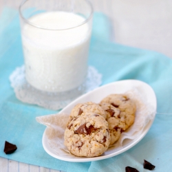 Oat Chocolate Cookies