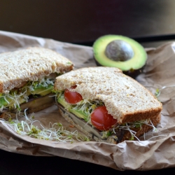 Portobello Mushroom Sandwich