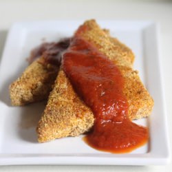 Crispy Baked Tofu with Marinara