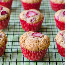 Strawberry Banana Muffins