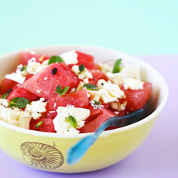 Watermelon and Feta Cheese Salad